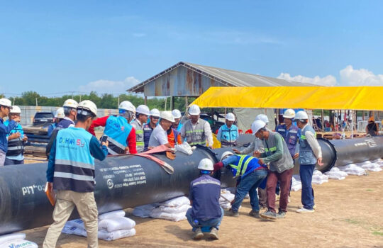 캄보디아 타크마우시 하수처리 시설공사